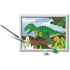 Ravensburger - Creart Dinosaurio Errante - Pintura por Números - Artes y Manualidades