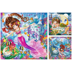 Ravensburger - Sirenas Encantadoras - 3x49 Piezas - Rompecabezas