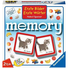 Ravensburger - First Pictures - First Words Memory - Board Game - German Edition