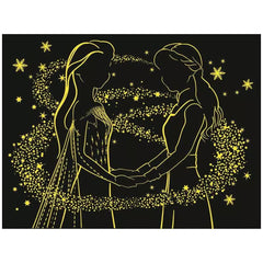 Ravensburger - Frozen - Hermanas Adorables - 200 Piezas - Rompecabezas