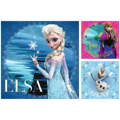 Ravensburger - Frozen - Elsa, Anna y Olaf - 3x49 Piezas - Rompecabezas
