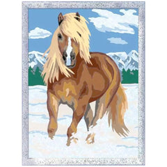 Ravensburger - Haflinger en la nieve - Artes y manualidades