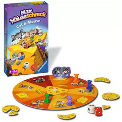 Ravensburger - Max Mauseschreck - Juego de Mesa - Instrucciones en Varios Idiomas