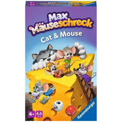 Ravensburger - Max Mauseschreck - Juego de Mesa - Instrucciones en Varios Idiomas