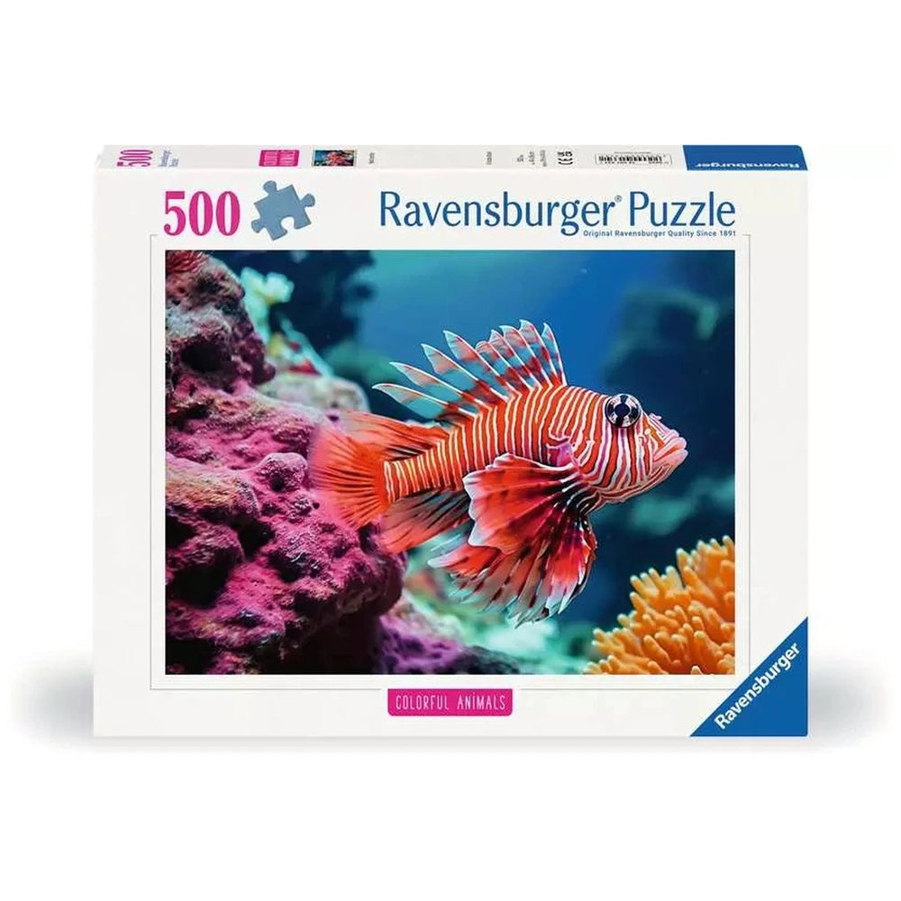 Ravensburger - Rompecabezas 500 Piezas Animales Coloridos - Puzzles