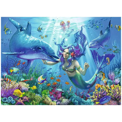 Ravensburger - Paraíso Submarino Brillante - 200 Piezas - Rompecabezas
