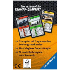 Ravensburger - Super Trump Luxury Class - Juego de Mesa - Edición Alemana