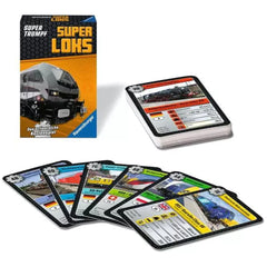 Ravensburger - Super Trump Super Locomotoras - Juego de Mesa - Edición Alemana