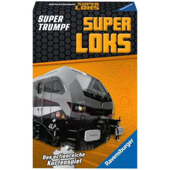 Ravensburger - Super Trump Super Locomotoras - Juego de Mesa - Edición Alemana