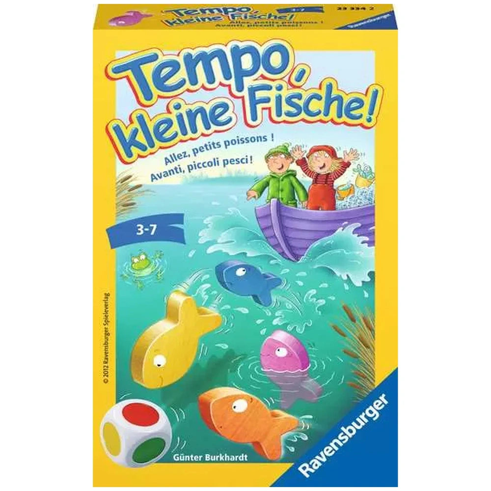 Ravensburger - Tempo, Kleine Fische! - Board Game - Multi-Language Instructions