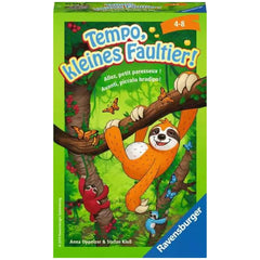 Ravensburger - Tempo, ¡pequeño perezoso! - Juego de mesa - Instrucciones en varios idiomas