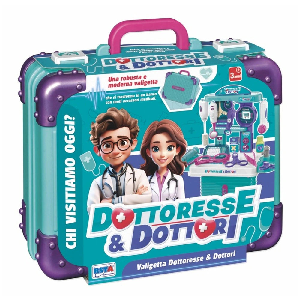 RS Toys - Valigetta Dottoresse e Dottori - Pretend Professions & Role Playing