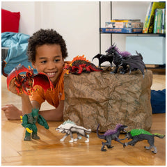 Schleich - Criaturas Eldrador - Lobo de Granito - Figuras de Acción y Juguetes - 70153