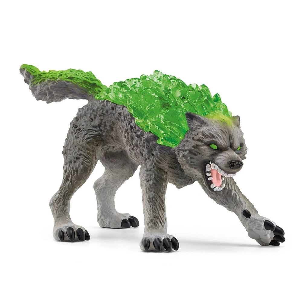Schleich - Criaturas Eldrador - Lobo de Granito - Figuras de Acción y Juguetes - 70153