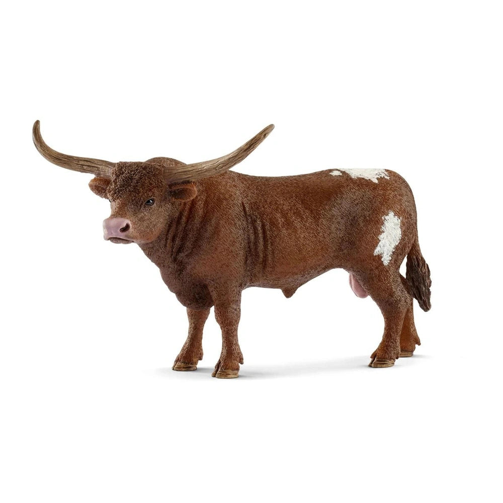 Schleich - Farm World - Toro Texas Longhorn - Figuras de Acción y Juguetes - 13866