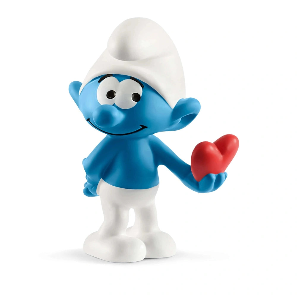 Schleich - The Smurfs - Smurf With Heart - Action & Toy Figures - 20817