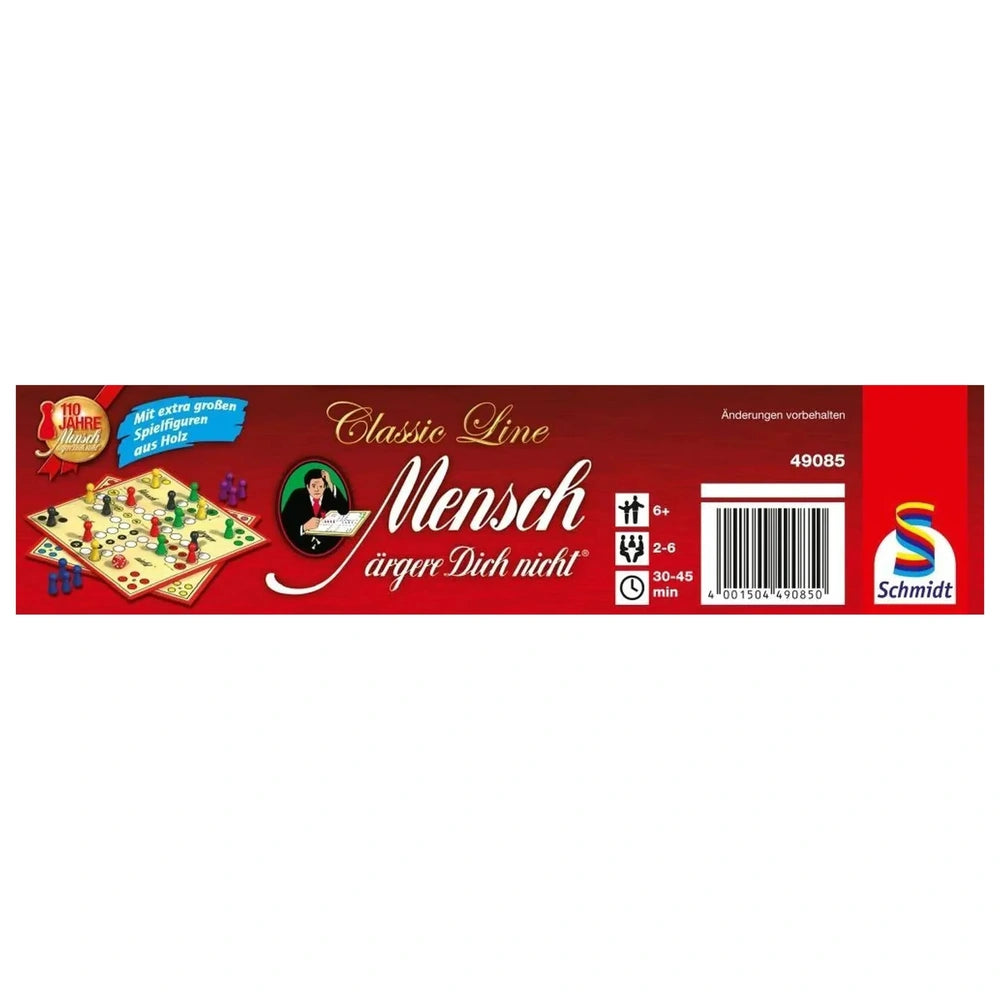 Schmidt Spiele - Don't get angry board game packaging features a red design with game illustrations and text in German.