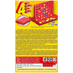 Schmidt Spiele - Four - Juegos de mesa de viaje para niños
