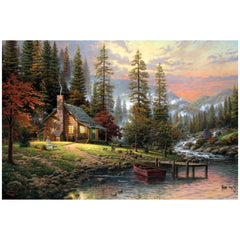 Schmidt Spiele - House in the Mountains 500 Pcs - Puzzles