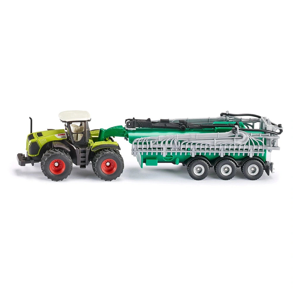 Siku - Claas Xerion with vacuum tanker - Play Vehicles