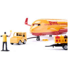 Siku - avión de carga DHL con accesorios - Juegos de juguete