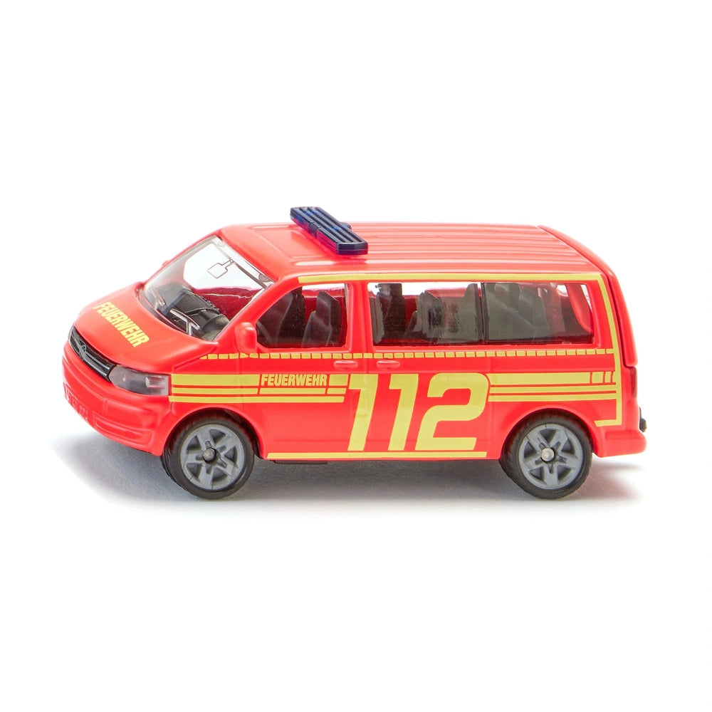 Siku - In The City VW T5 Fire Command Car - Play Vehicles