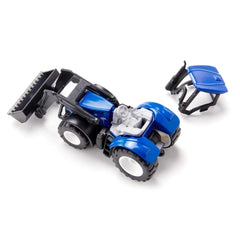 Siku - New Holland con cargadora frontal - Vehículos de juego