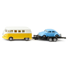 Siku - Volkswagen T1 with trailer and Volkswagen Beetle - Play Vehicles