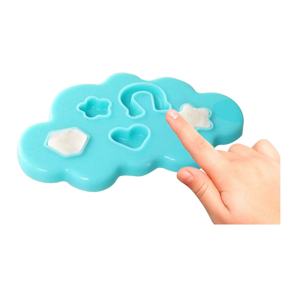 Simba Art & Fun Unicorn Clay Set features a blue cloud-shaped toy with heart cut-outs, ideal for creative play.