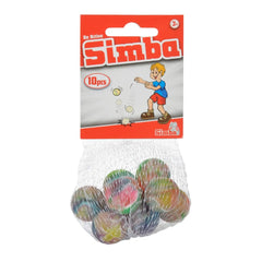 Simba - Set de 10 Pelotas Saltar Be Active - Equipamiento de Juego al Aire Libre
