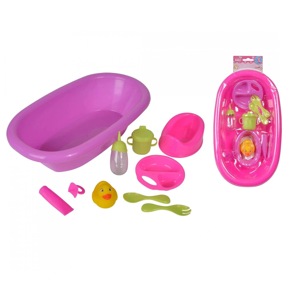 Simba - New Born Baby Bathtub for Dolls, 2-ass. - Dolls, Playsets & Toy Figures