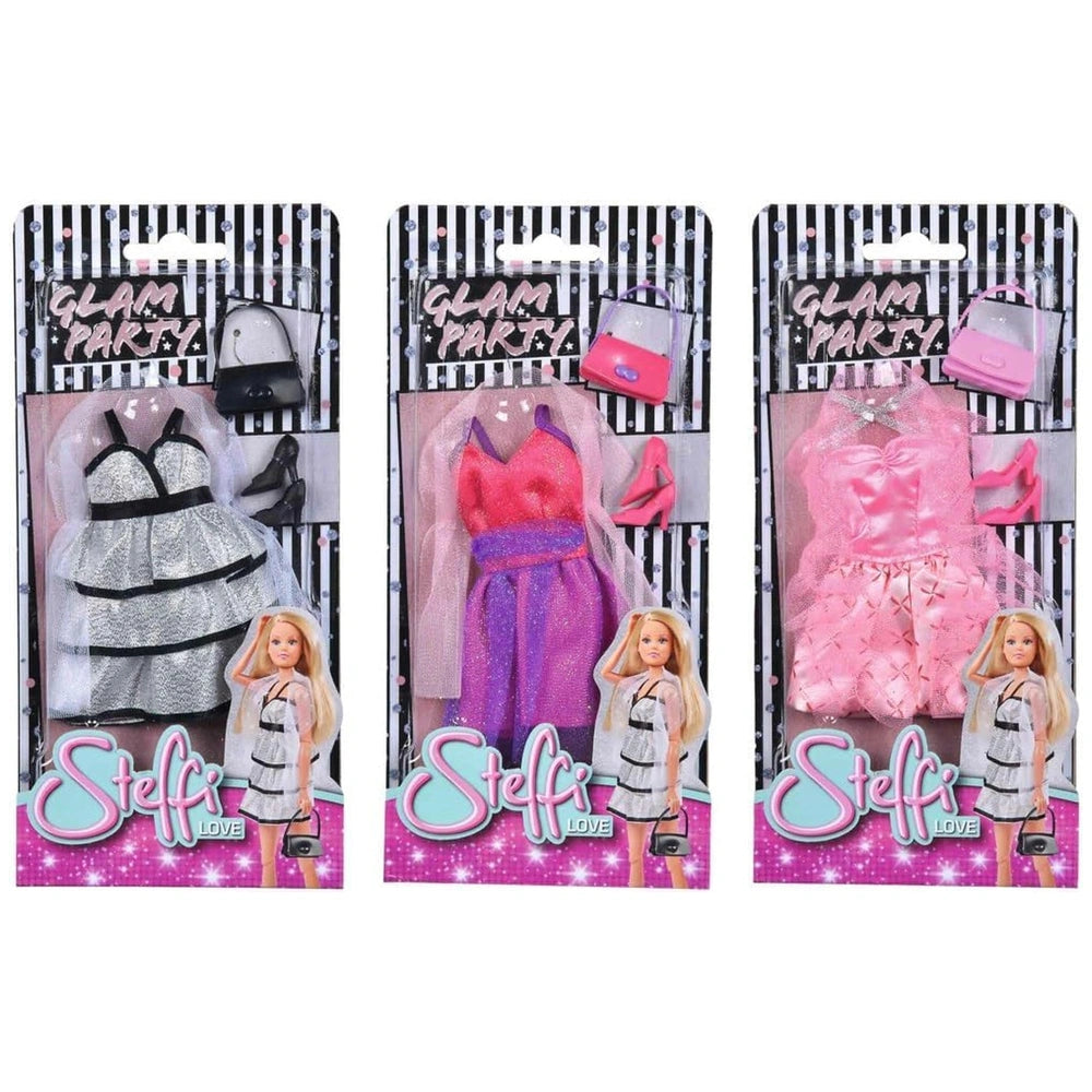Simba - Steffi LOVE Conjunto de Vestido de Fiesta Glamour - Muñecas, Juegos de Juego y Figuras de Juguete