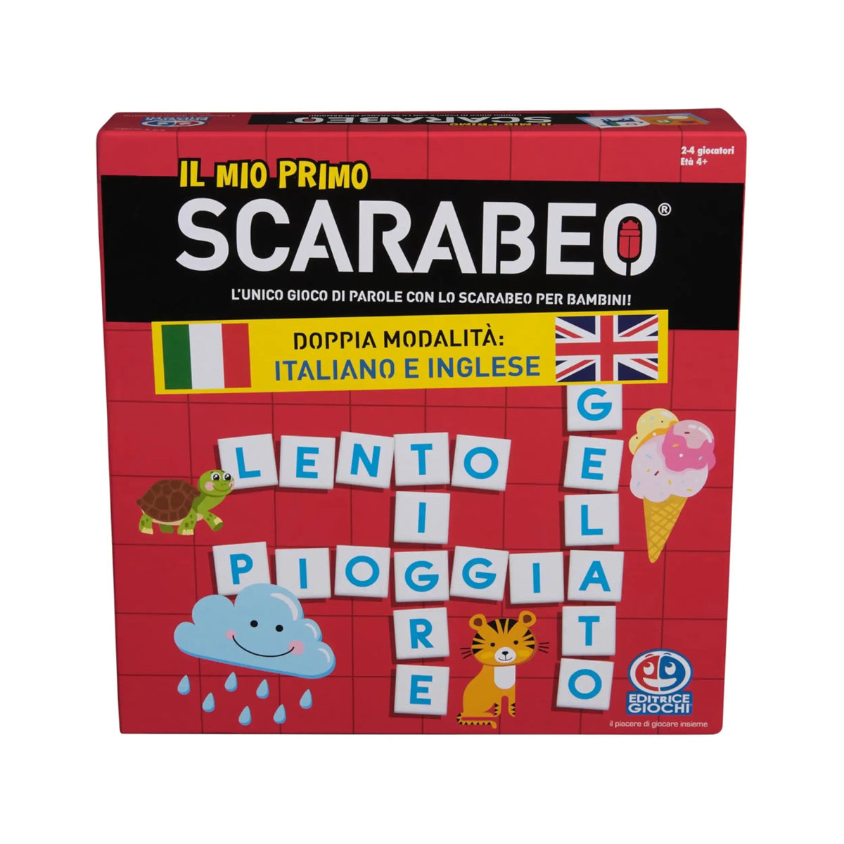 Spin Master - Il Mio Primo Scarabeo New Edition Board Game - Italian and English