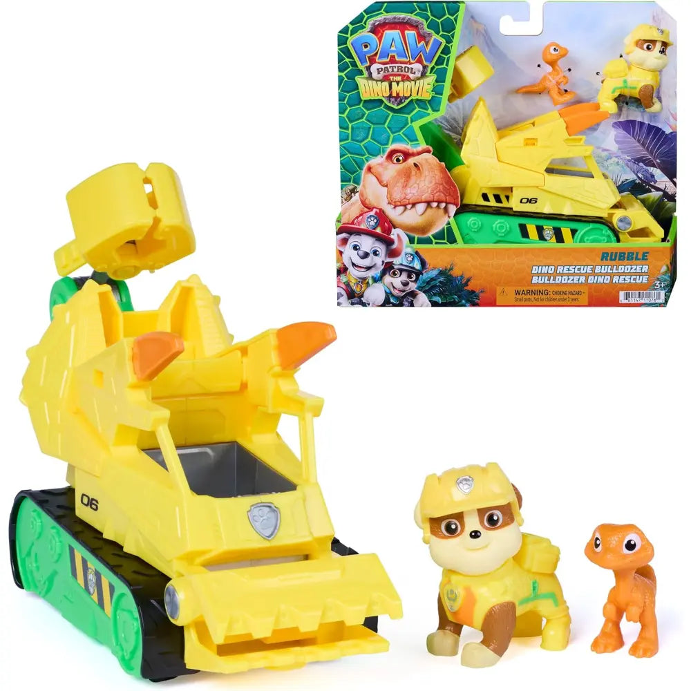 PAW Patrol Dino Movie – Rubble y excavadora