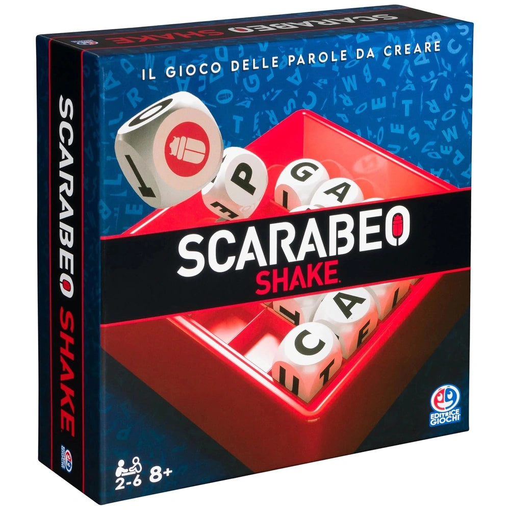 Spin Master - Scarabeo Shake Board Game Set - Italian Edition