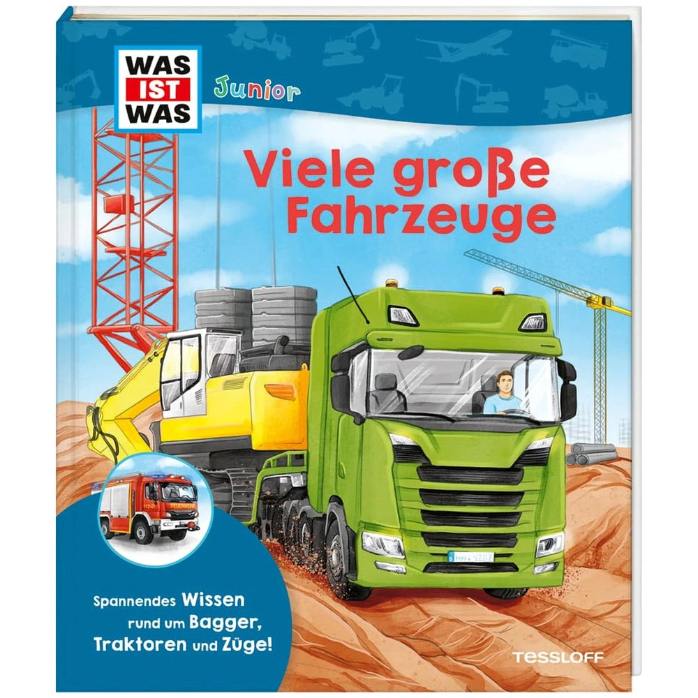 TESSLOFF - ¿QUÉ ES QUÉ? Junior Grandes Vehículos - Libros - Edición en Alemán