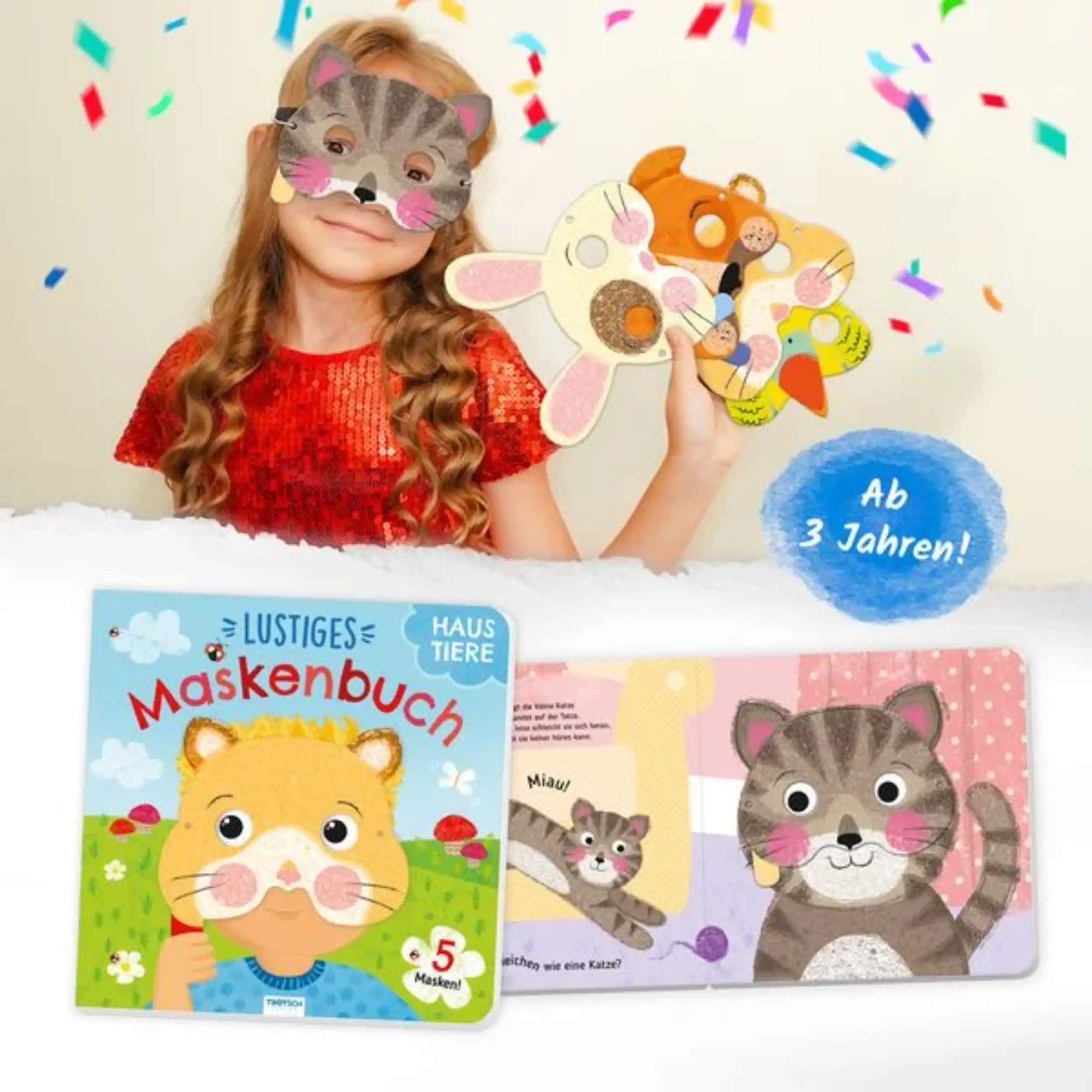 TROTSCH - Funny Pet Mask Book Books - German Edition