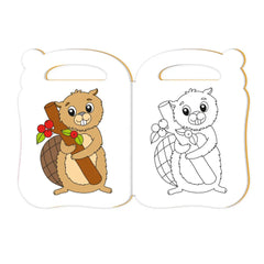TROTSCH - Cute Colouring Book Arts & Crafts Books - German Edition