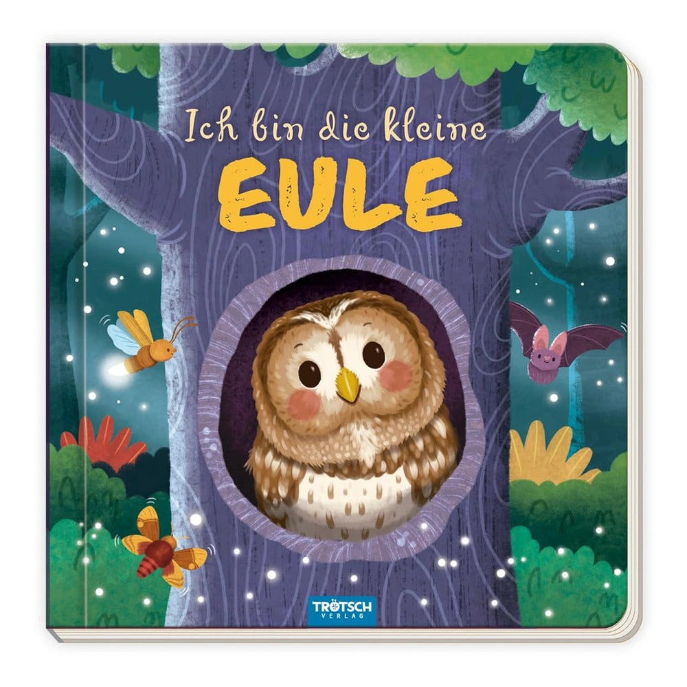 TRÖTSCH - Libro de cartón con rimas Soy el pequeño búho - Libros